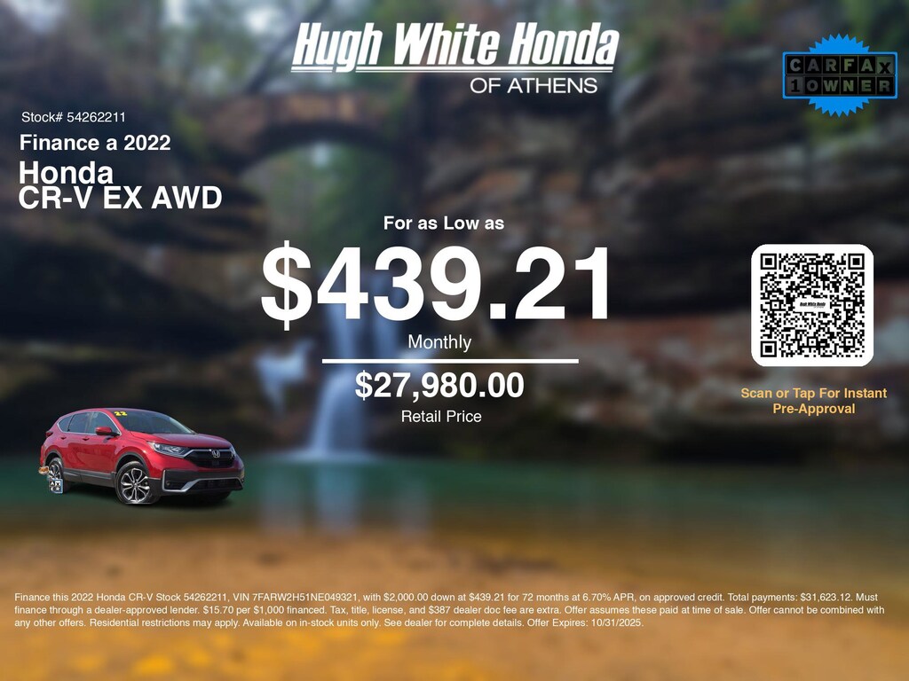 Used 2022 Honda CR-V EX SUV