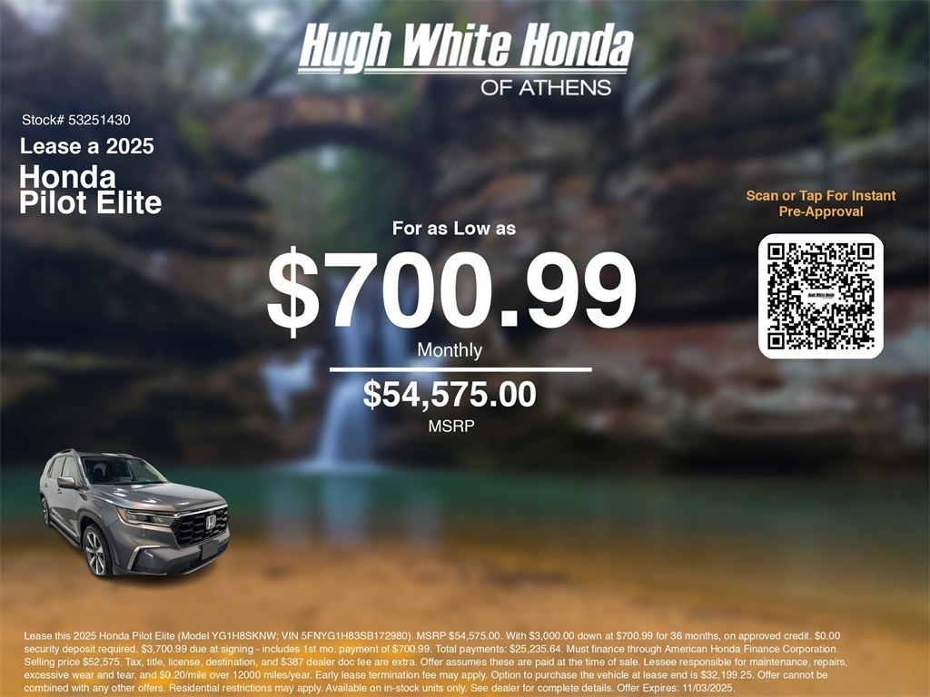 Used 2025 Honda Pilot Elite SUV