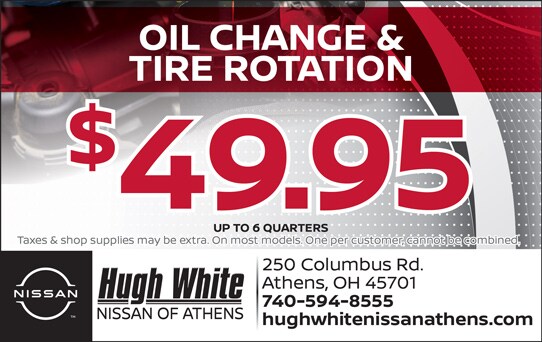 Oil Change & Tire Rotation Special