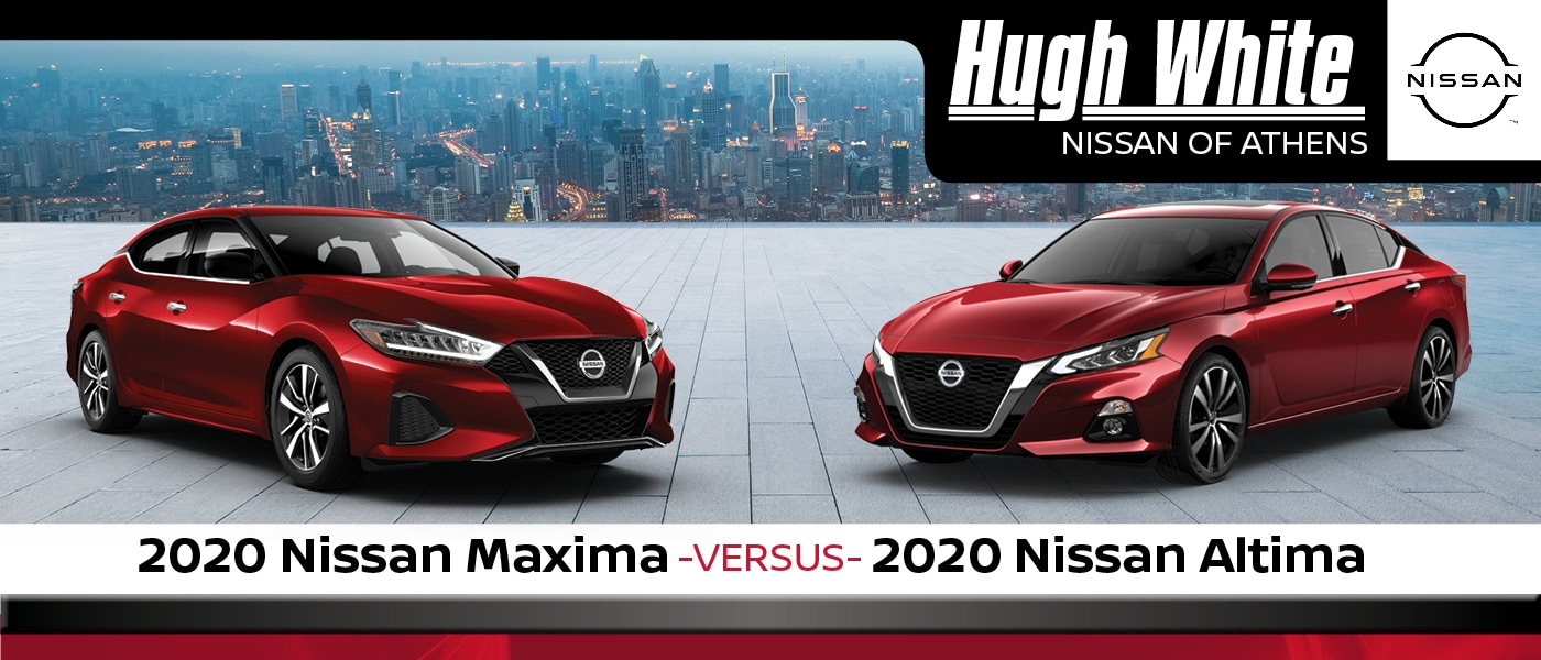 2020 Nissan Maxima vs. 2020 Nissan Altima