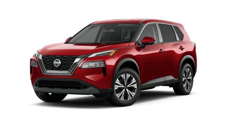 2021 Nissan Rogue S in Scarlet Red
