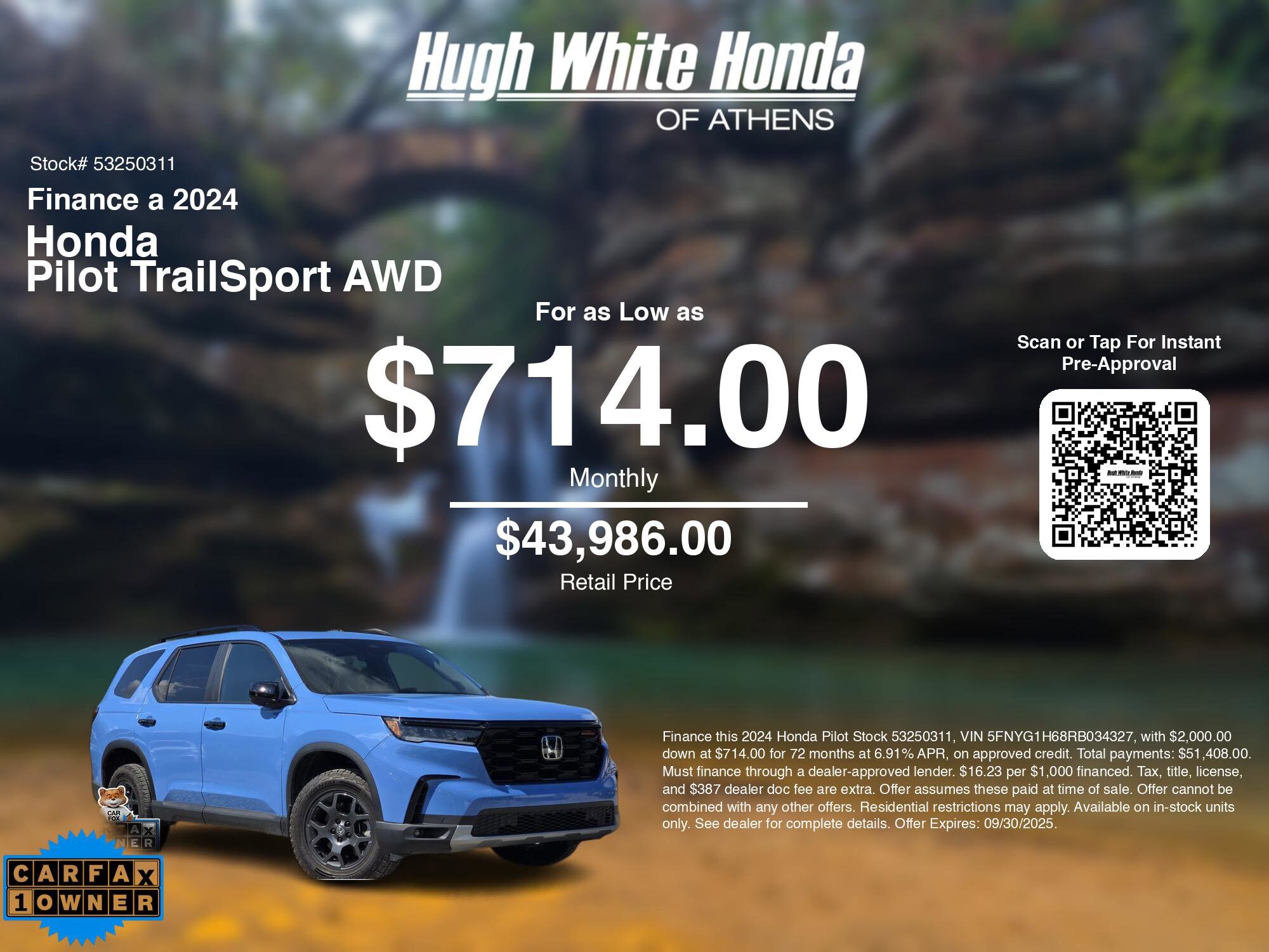 2024 Honda Pilot TrailSport photo 3