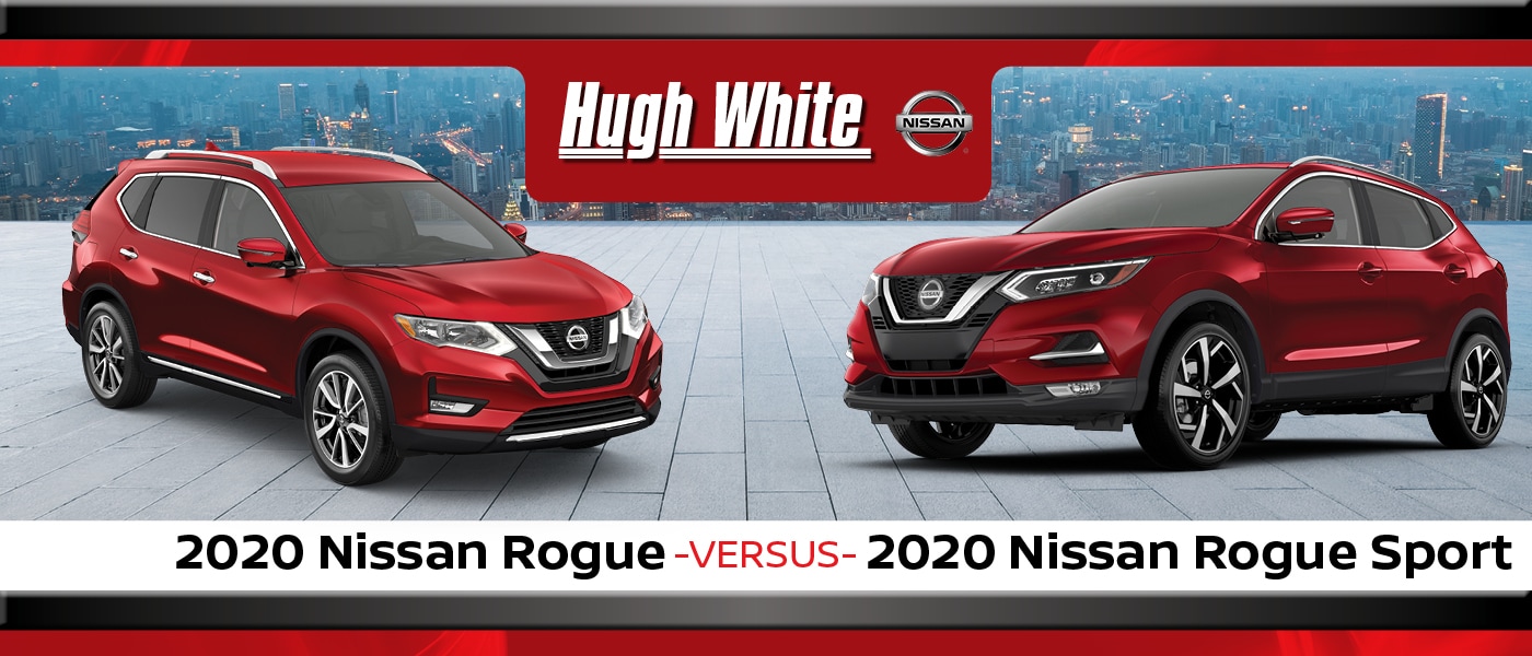 2020 Nissan Rogue vs. Rogue Sport | Hugh White Nissan