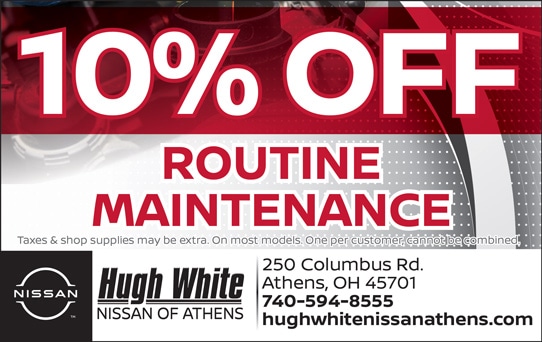 10 % Off Routine Maintenance