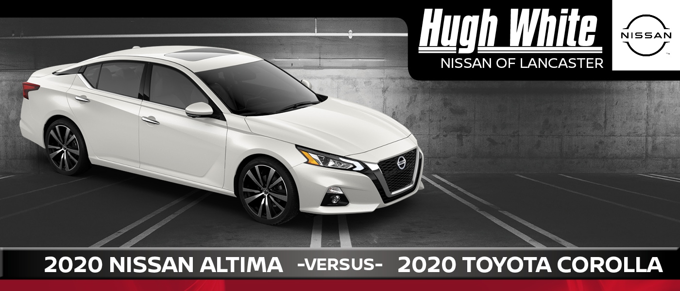2020 Nissan Altima vs Toyota Corolla