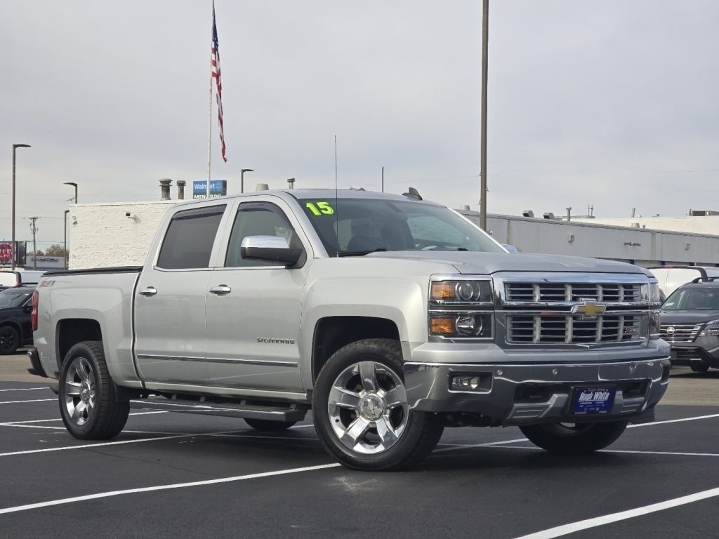 Used 2015 Chevrolet Silverado 1500 LTZ with VIN 3GCUKSEJ1FG265703 for sale in Lancaster, OH