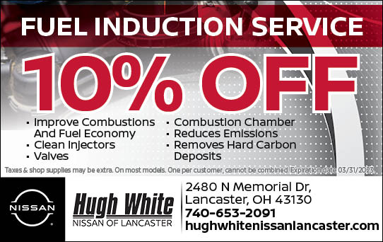 Nissan 10% Off Fuel Induction Service Coupons