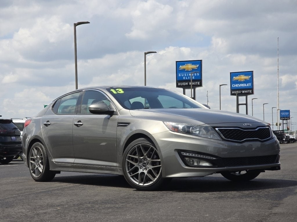Used 2013 Kia Optima SX with VIN 5XXGR4A64DG215805 for sale in Lancaster, OH