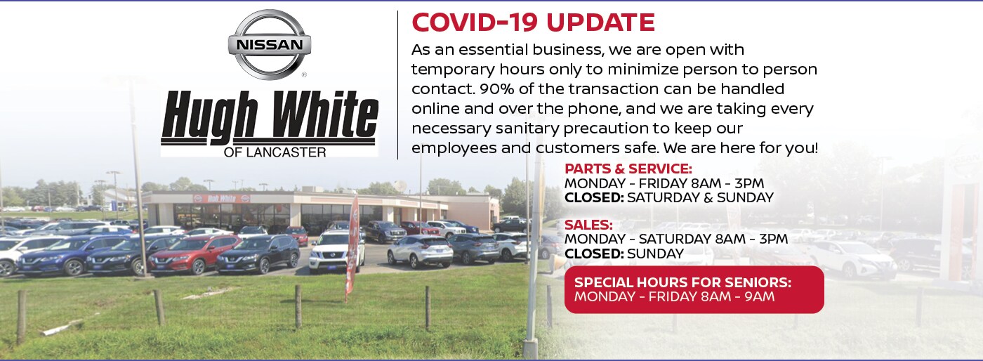 Hugh White Nissan Nissan Dealership in Lancaster, OH