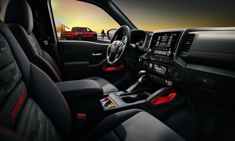 2023 Nissan Frontier interior front seats