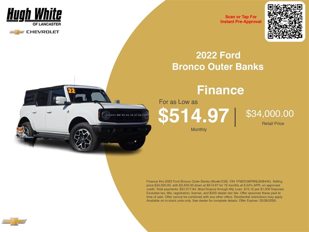 Used 2022 Ford Bronco SUV