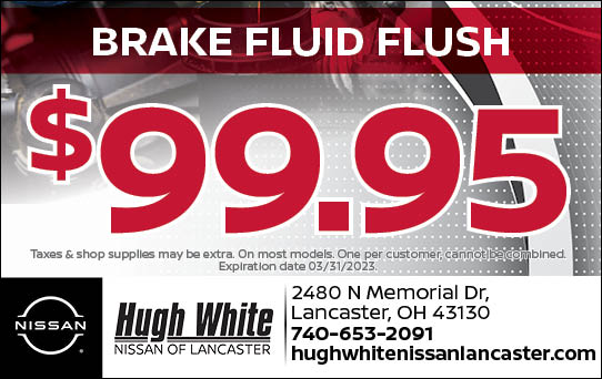 Nissan $99.95 Break Fluid Flush Coupons