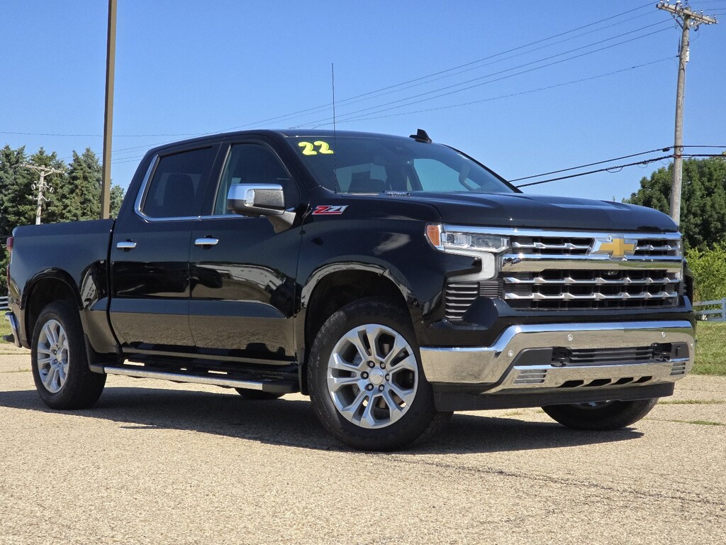 Used 2022 Chevrolet Silverado 1500 LTZ Truck Crew Cab