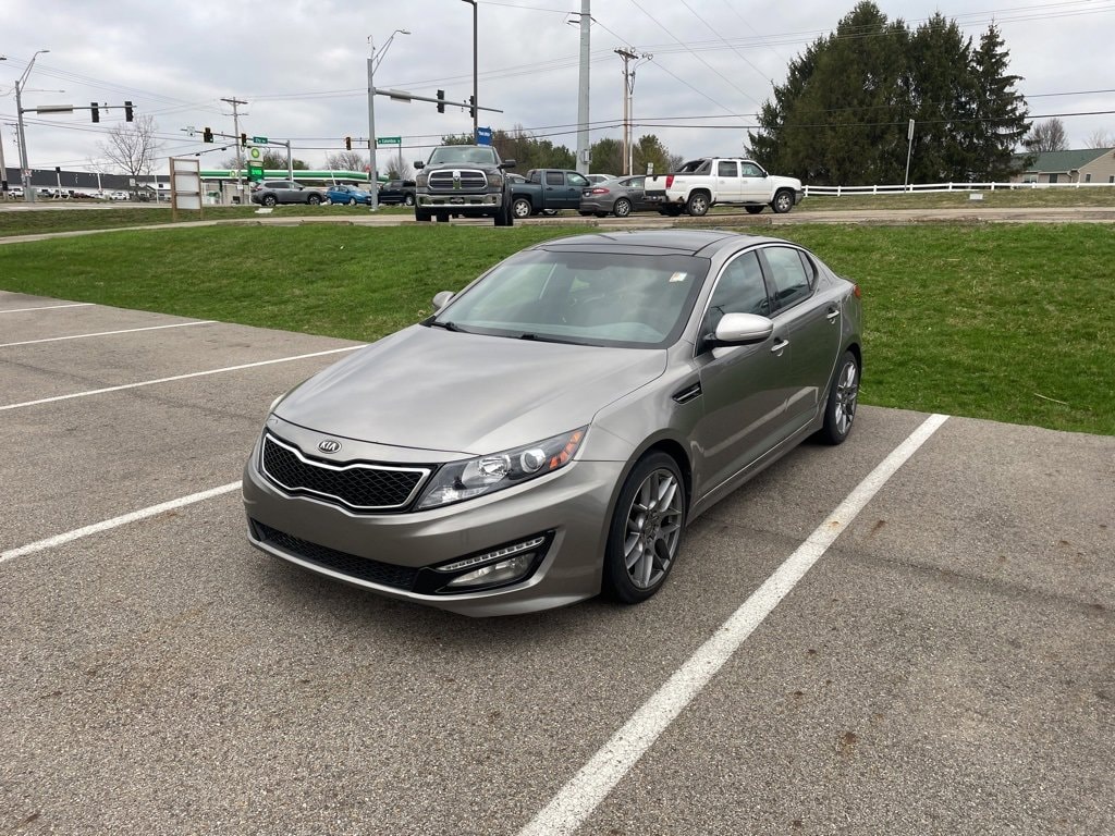 Used 2013 Kia Optima SX with VIN 5XXGR4A64DG215805 for sale in Lancaster, OH