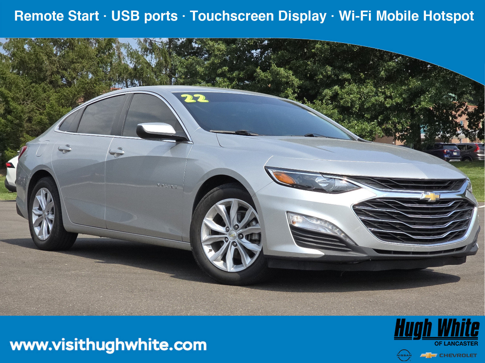 Used 2022 Chevrolet Malibu 1LT with VIN 1G1ZD5ST6NF114694 for sale in Lancaster, OH