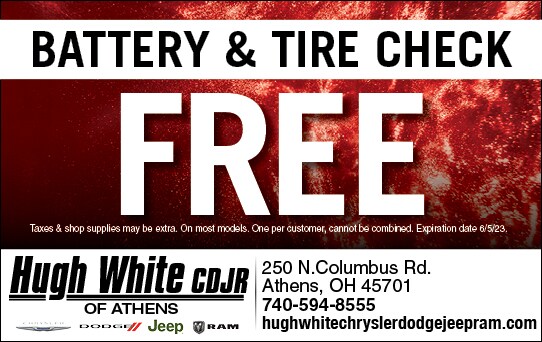  Free Battery And Tire Check