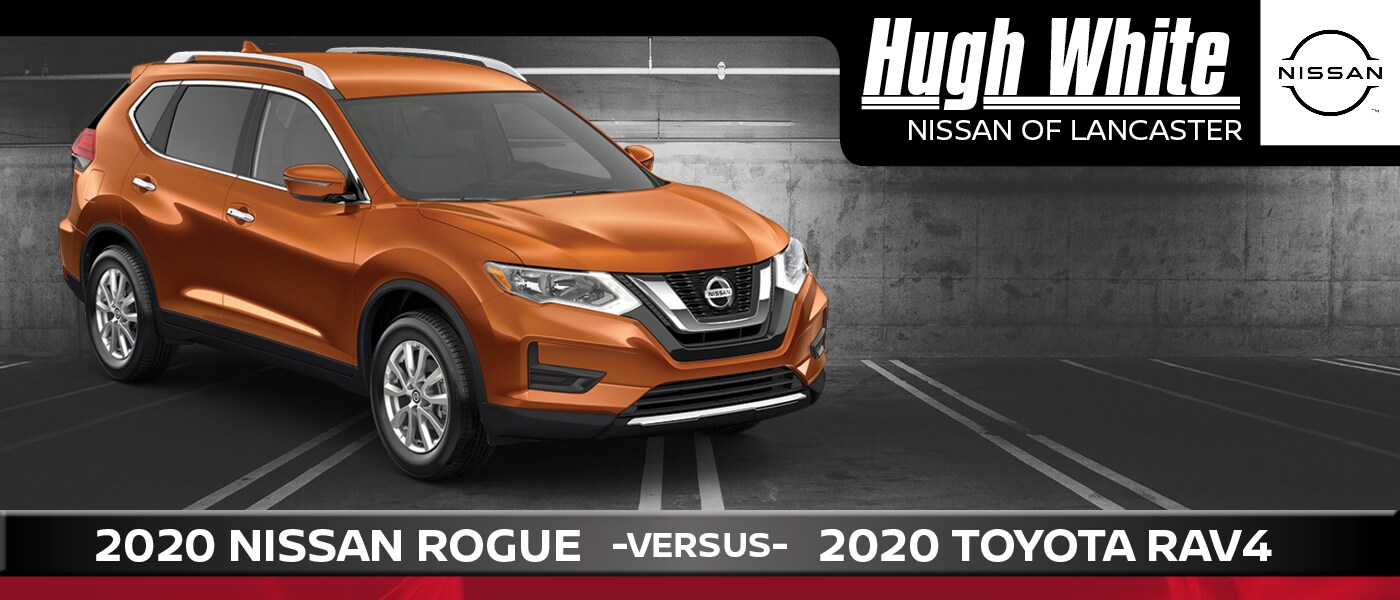 2020 Nissan Rogue vs Toyota RAV4