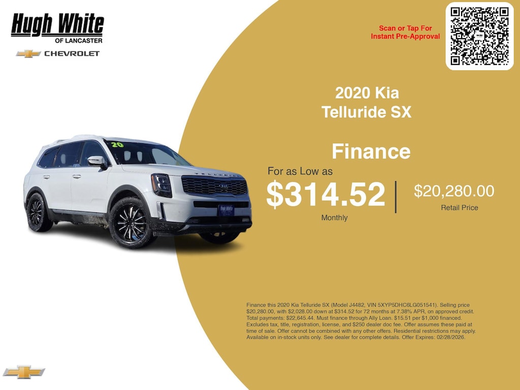 Used 2020 Kia Telluride SX SUV