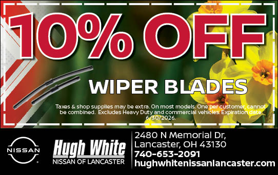 10% Off Wiper Blades