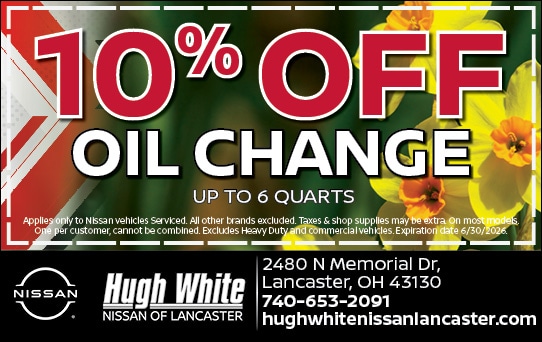 10% Off Oil Change