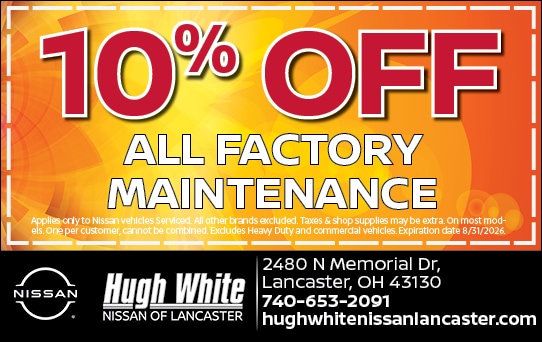 10% Off All Factory Maintenance