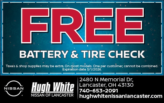 Free Battery & Tire Check