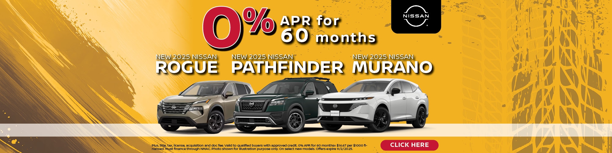 2025 Nissan Rogue, Pathfinder & Murano Finance Offer | Hugh White Nissan of Lancaster