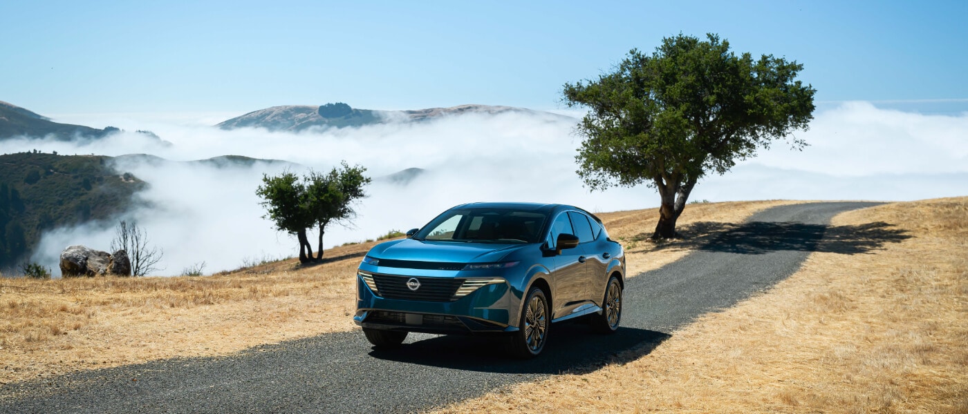 2025 Nissan Murano driving in the mountains