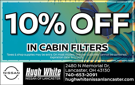 10% Off In Cabin Filters