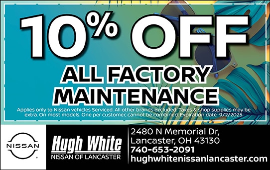 10% Off All Factory Maintenance