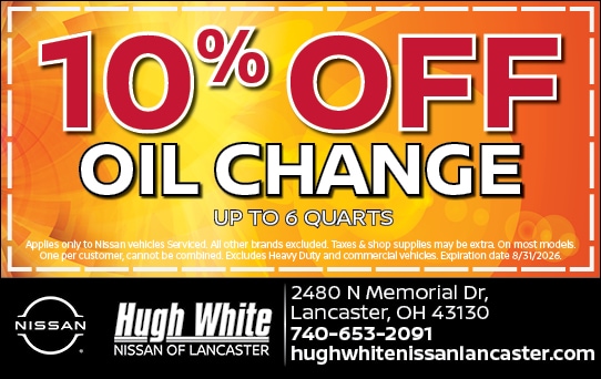 10% Off Oil Change
