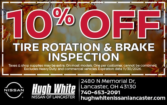 Tire Rotation & Brake Inspection