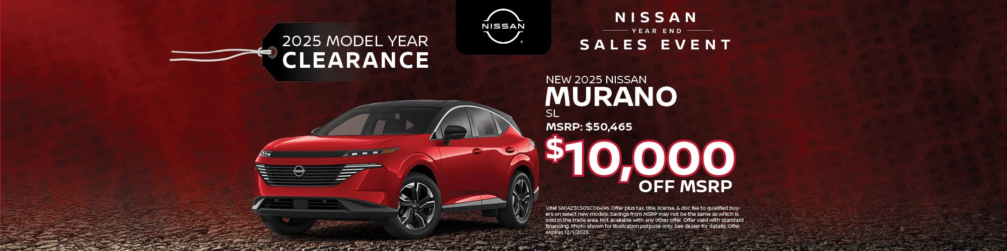 2025 Nissan Murano Buy Offer | Hugh White Nissan of Lancaster