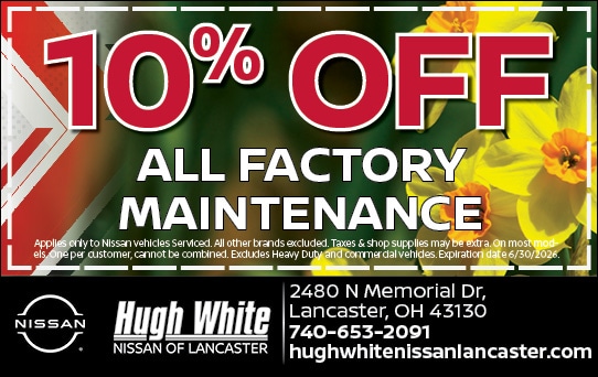 10% Off All Factory Maintenance