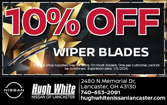 10% Off Wiper Blades