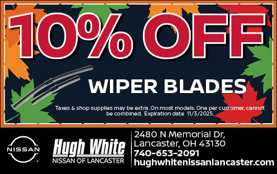 10% Off Wiper Blades
