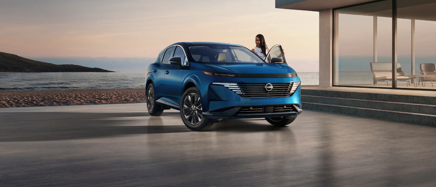 2027 Nissan Murano parked at beach home