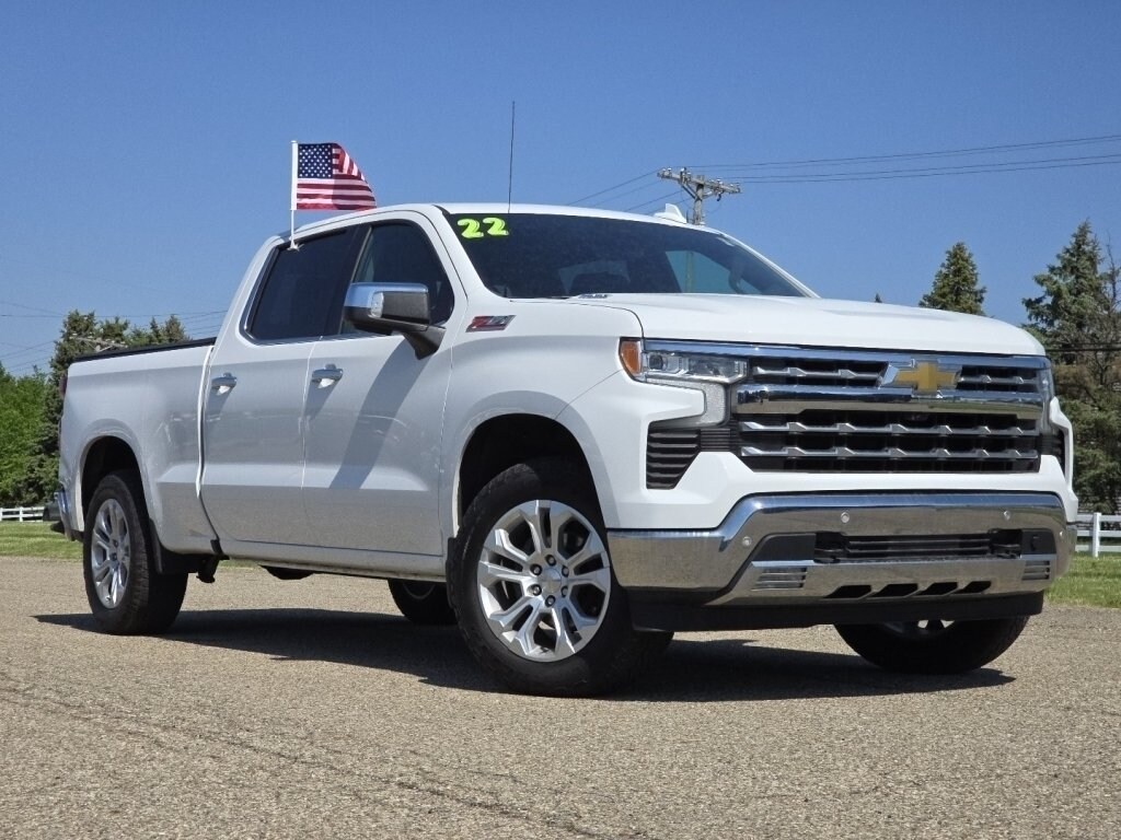 Used 2022 Chevrolet Silverado 1500 LTZ Truck Crew Cab