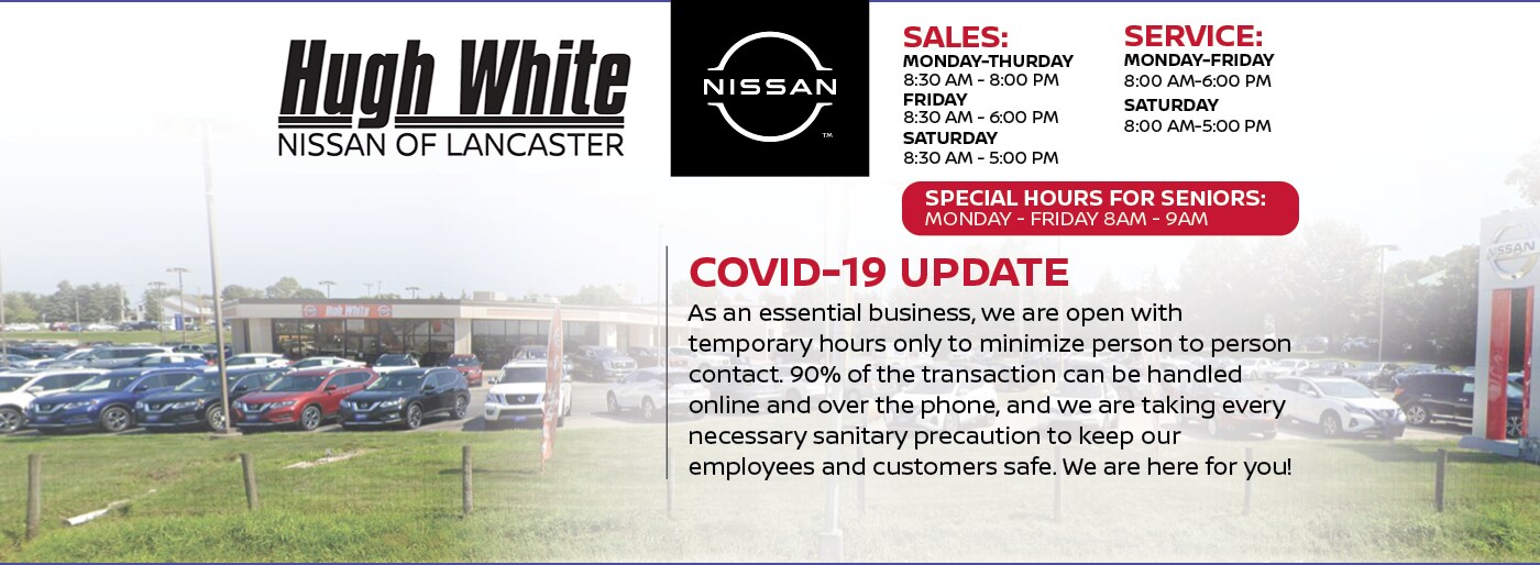 Hugh White Nissan Nissan Dealership in Lancaster, OH