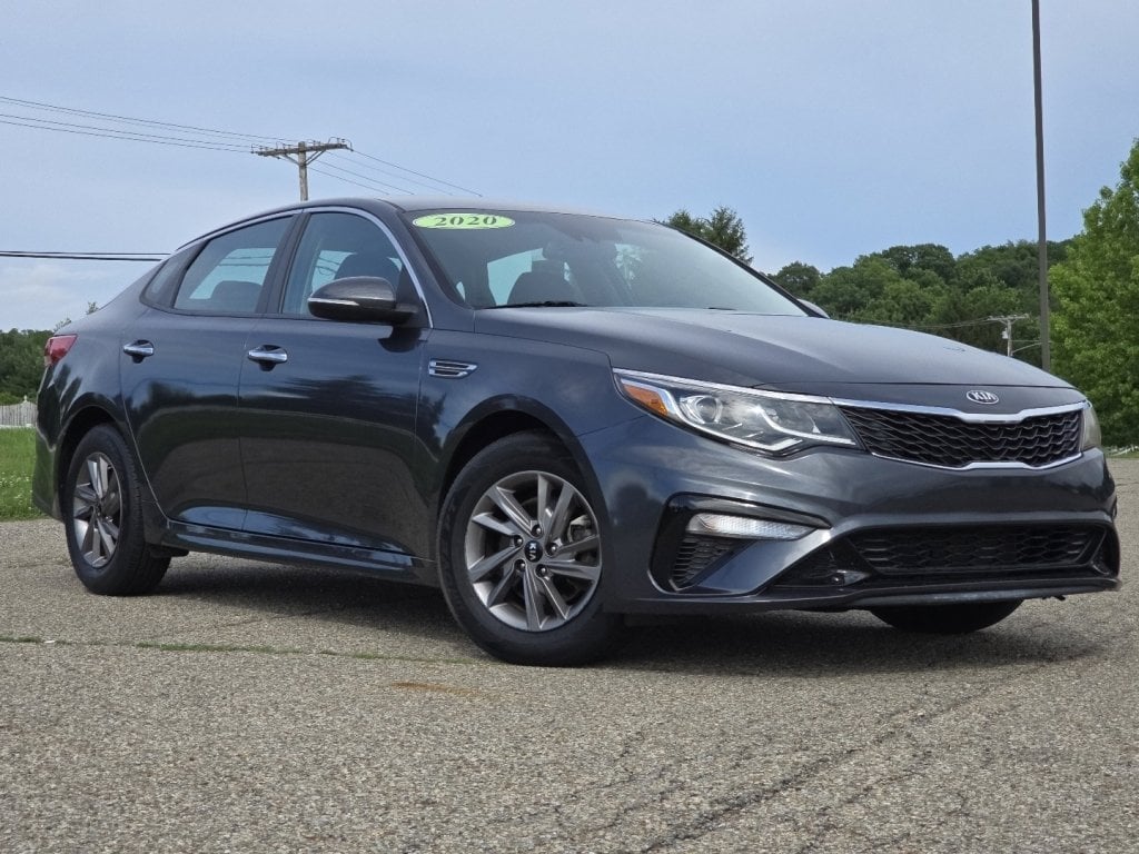 Used 2020 Kia Optima LX with VIN 5XXGT4L31LG442615 for sale in Lancaster, OH