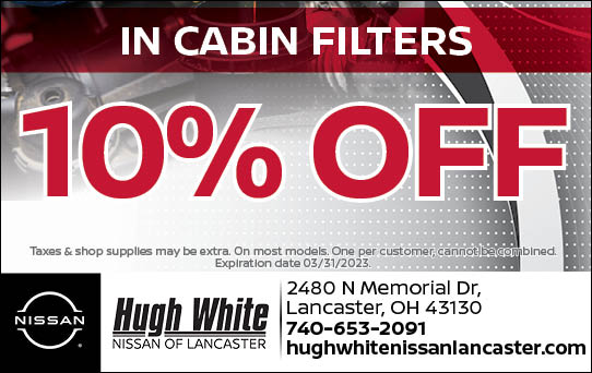 Nissan In Cabin Filters Offer