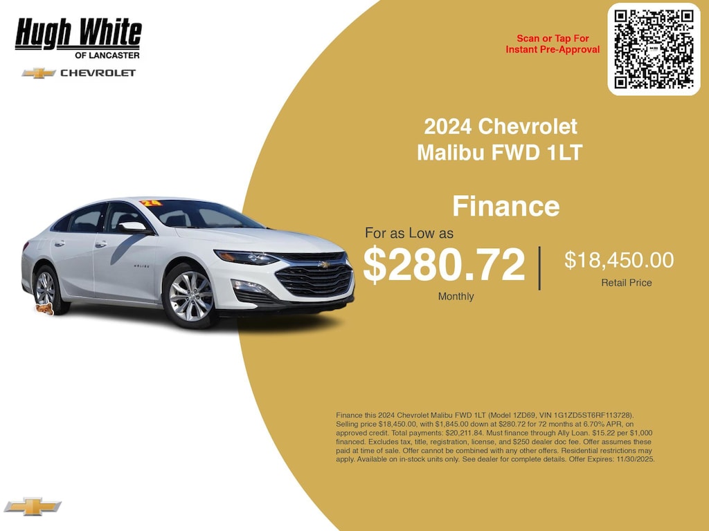 2024 Chevrolet Malibu 1LT photo 2