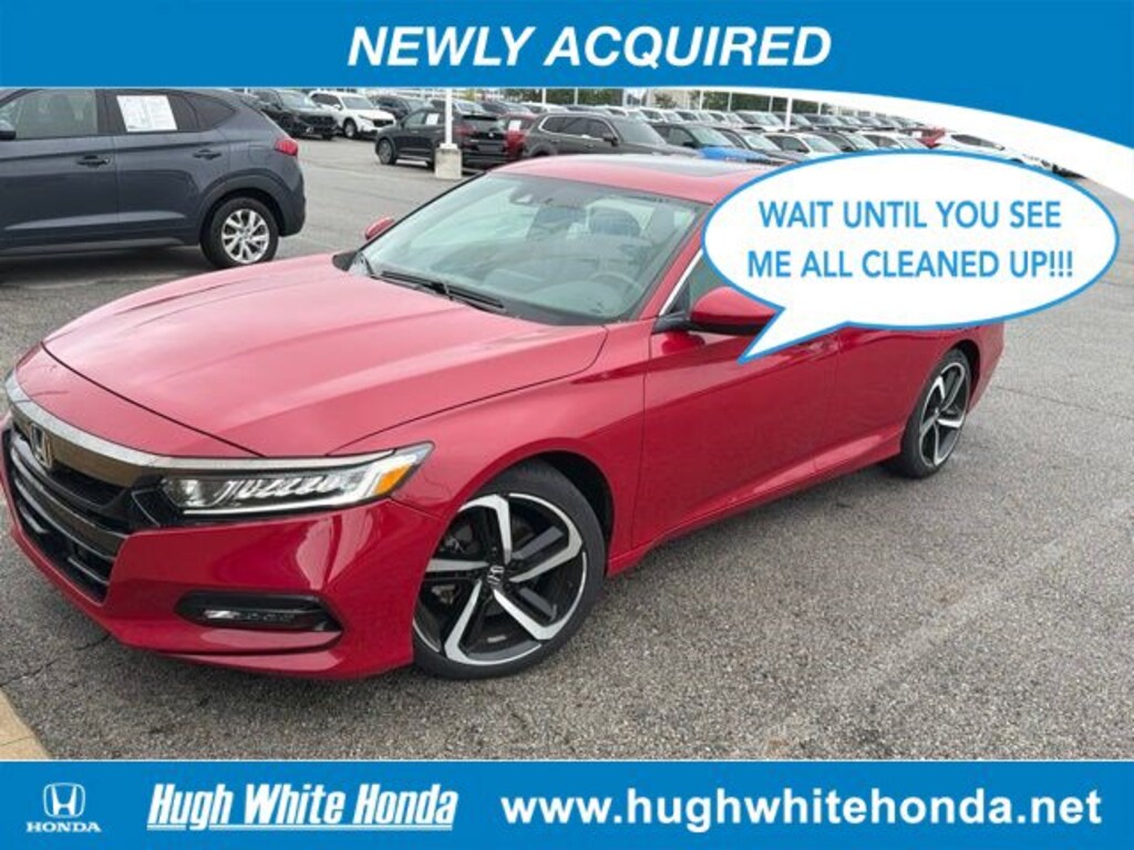 Certified 2018 Honda Accord Sedan Sport 2.0T Sport 2.0T Auto
