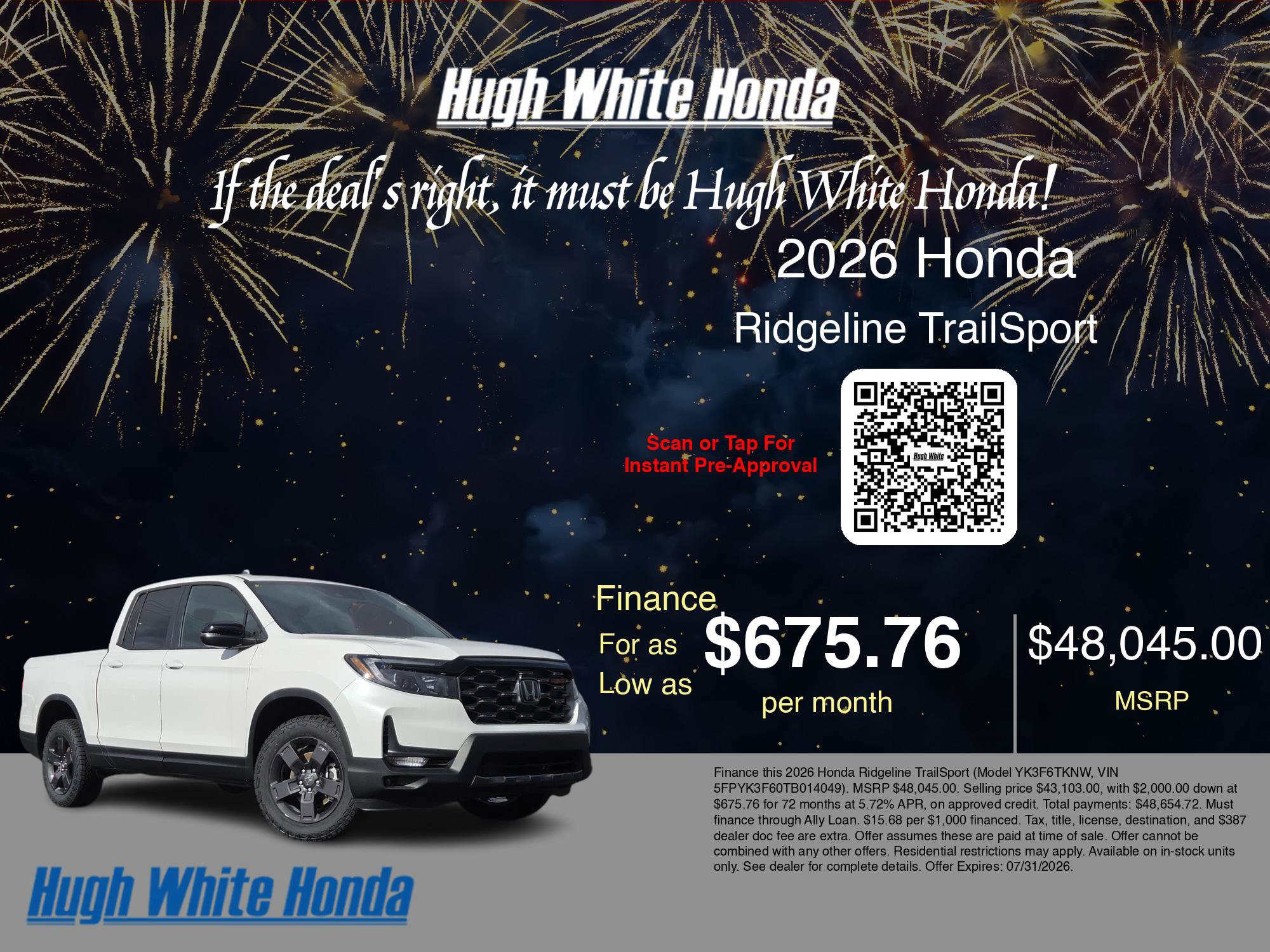 2026 Honda Ridgeline TrailSport - Photo 7