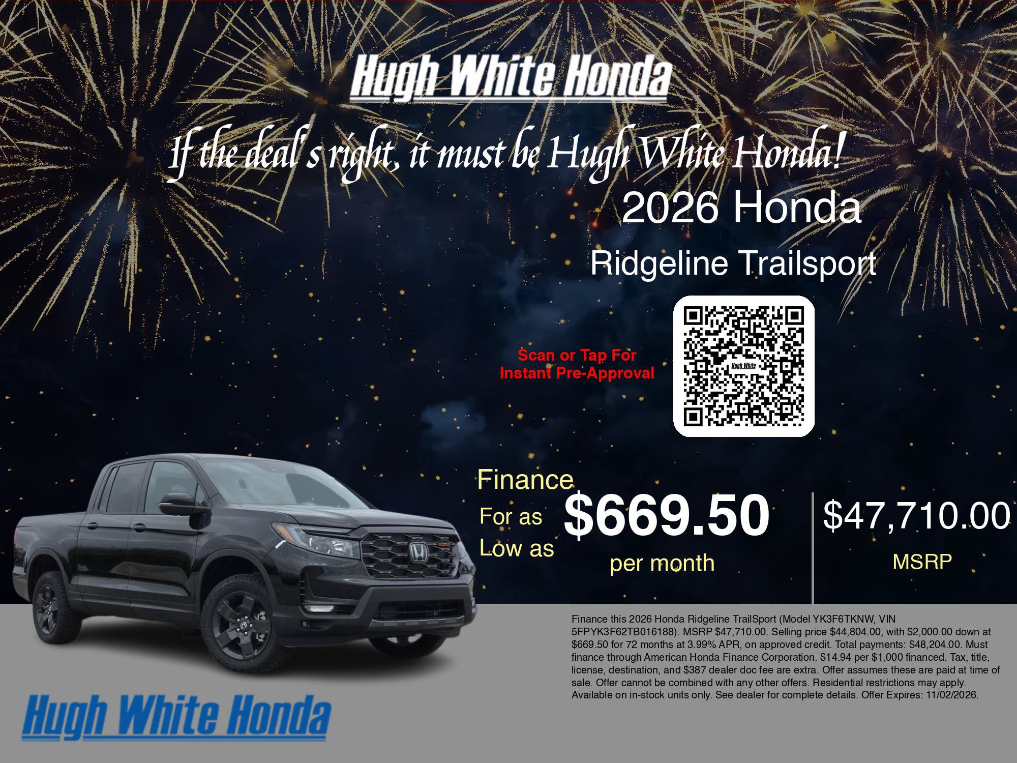 2026 Honda Ridgeline TrailSport - Photo 35