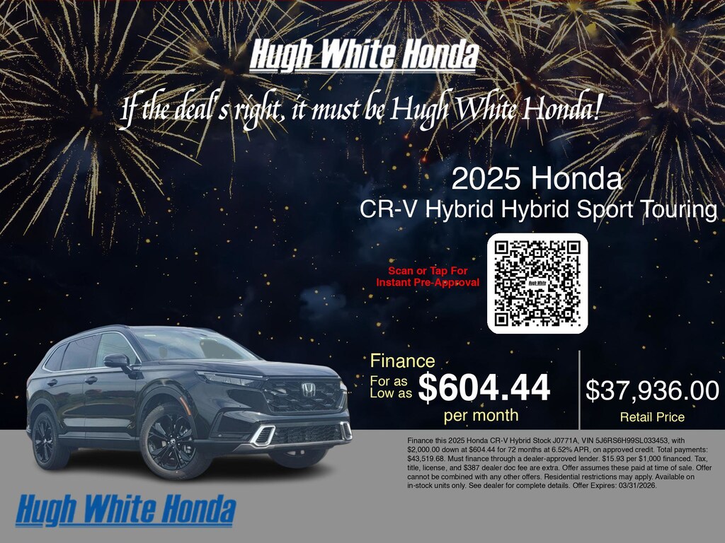 Used 2025 Honda CR-V Hybrid Sport Touring Sport Touring AWD
