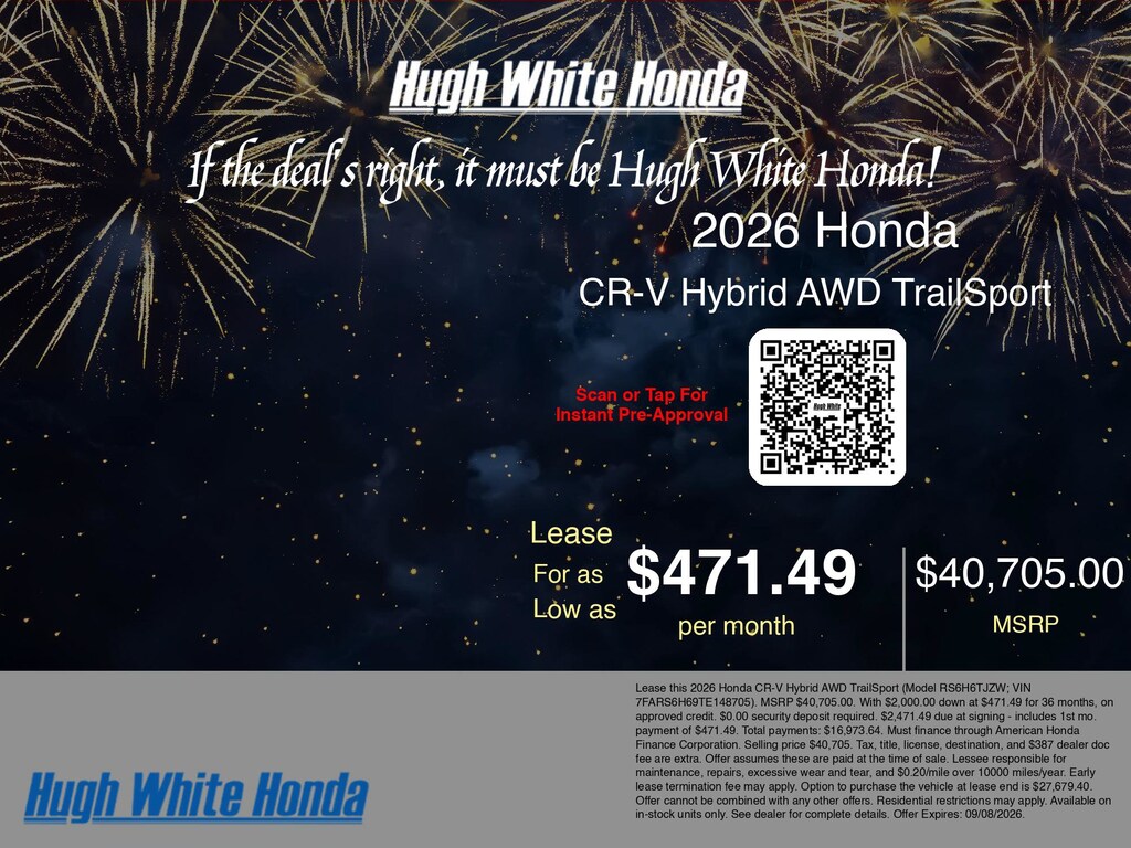 New 2026 Honda CR-V Hybrid TrailSport TrailSport AWD