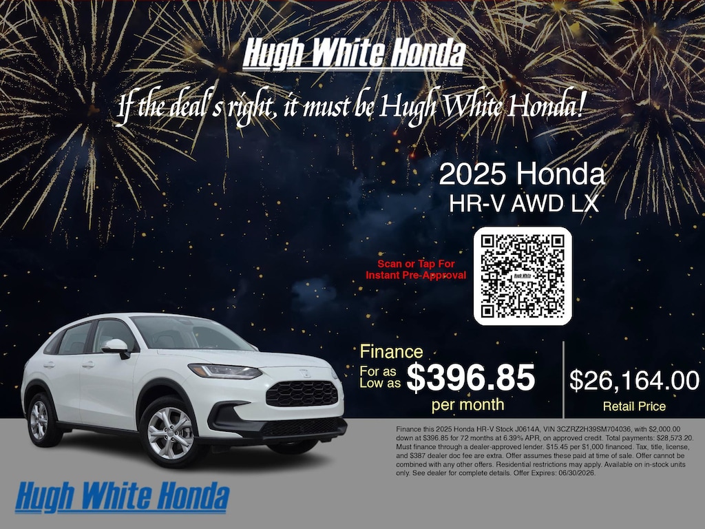 Certified 2025 Honda