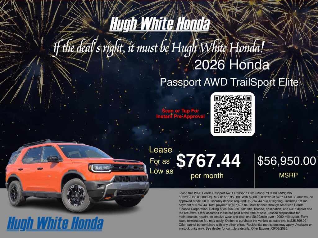 New 2026 Honda Passport TrailSport Elite TrailSport Elite AWD