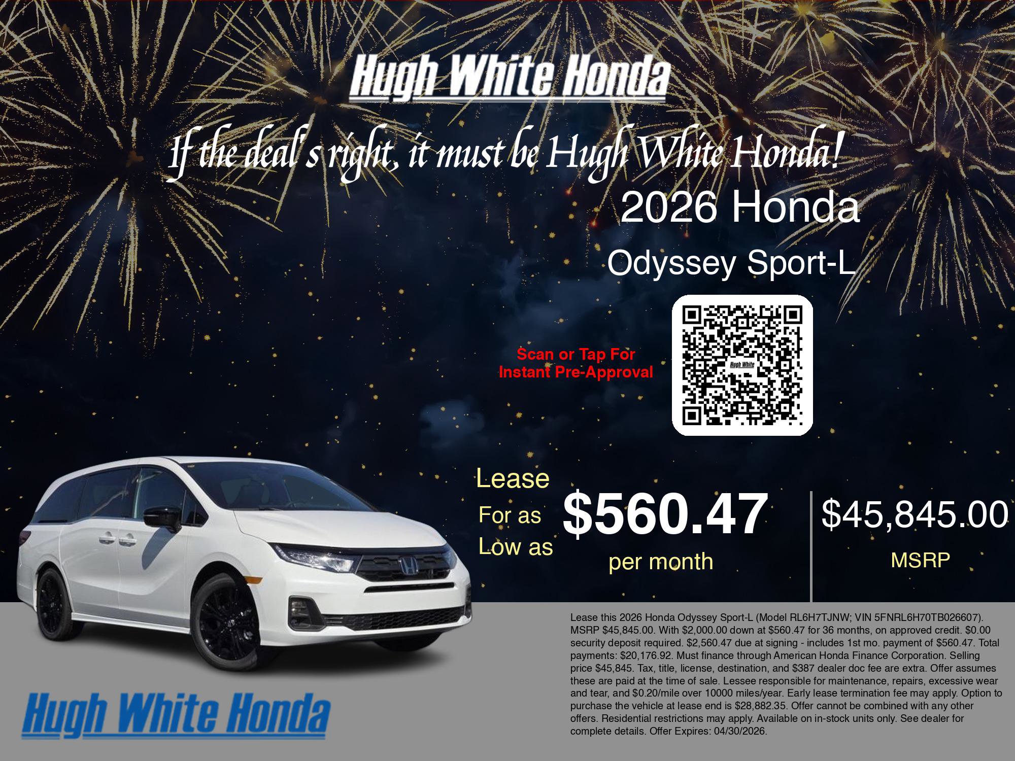 2026 Honda Odyssey Sport L - Photo 3